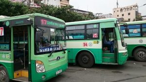 HCMCの路線バス（一例）
